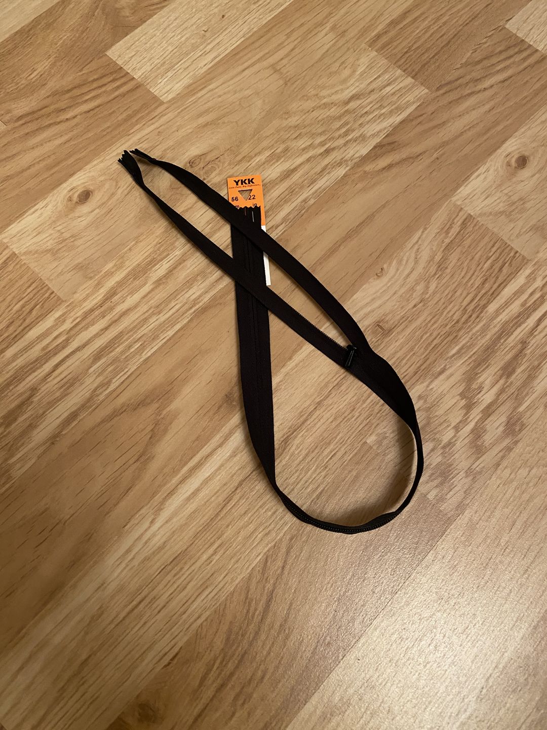 Customer photo review of YKK Concealed Zip
