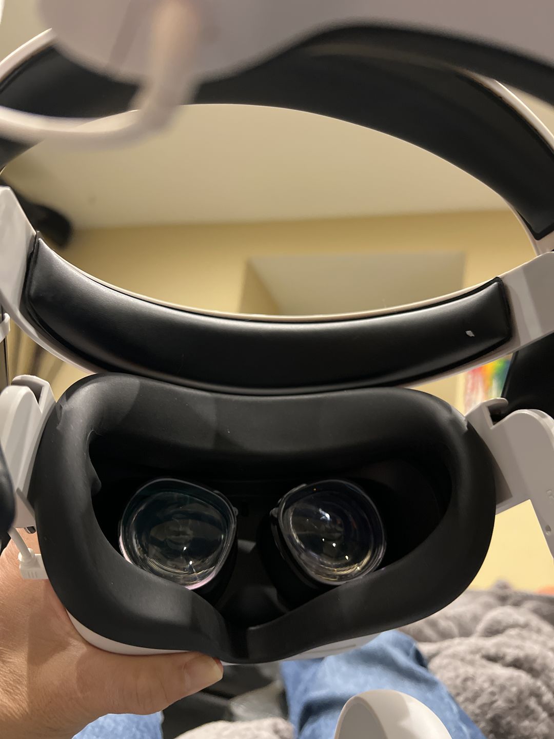Customer photo review of Magnetic Prescription Lens for Quest 2