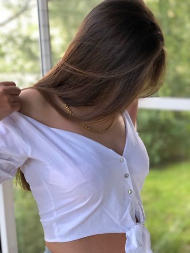 Customer photo review of 18K Gold Rope Chain (3mm - 8mm)