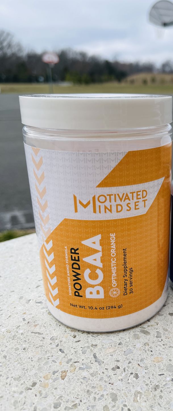 Customer photo review of Motivated Mango - Powder BCAA