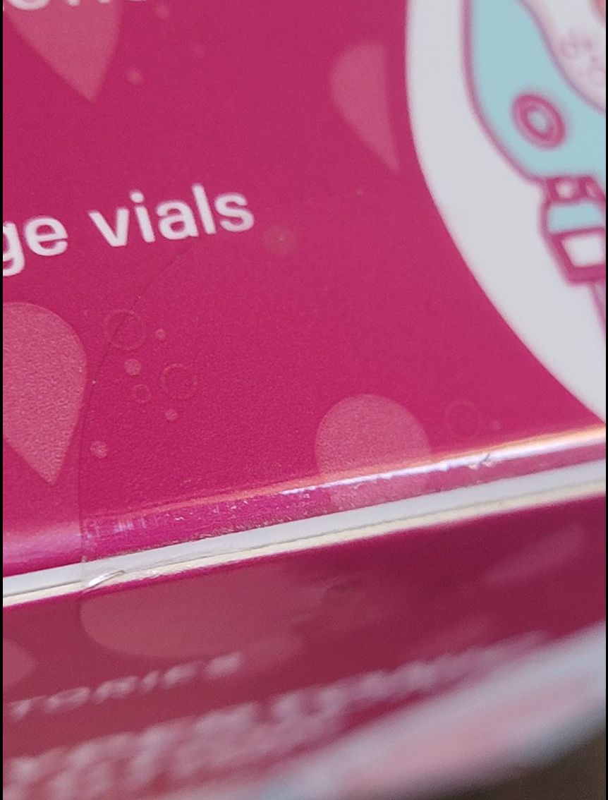 Customer photo review of 7% SALINE SOLUTION FOR NEBULIZER - FOR INHALATION THERAPY  - 25 5ML vials