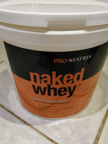 Customer photo review of 2kg UNFLAVOURED, Concentrate NAKED WHEY