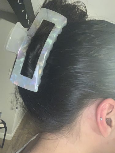 Customer photo review of XL Dreamy Claw Clip