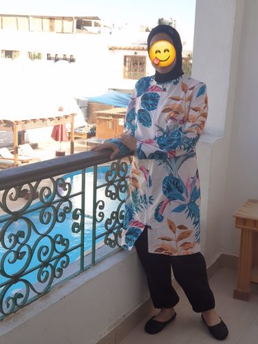 Customer photo review of Turquoise  Burkini