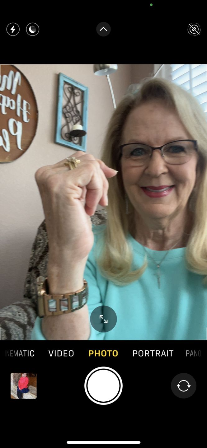 Customer photo review of Aura Metal Band