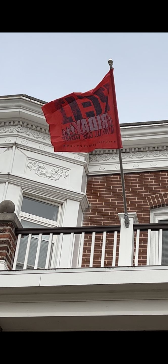 Customer photo review of RED Friday - Flag