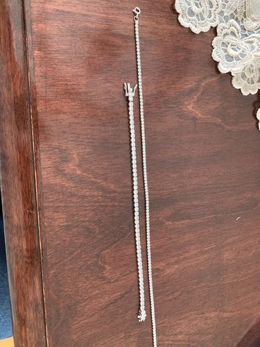 Customer photo review of Bracelet Tennis Classique - Argent Sterling
