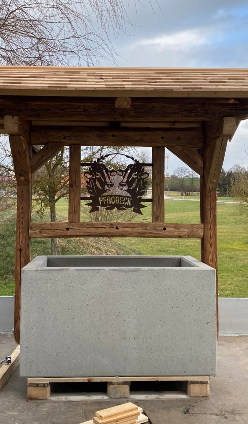 Customer photo review of Hofschild - 2 Kühe aus edlem Stahl (personalisierbar)