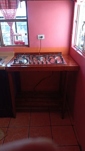 Customer photo review of Parrilla Estufa Gas Lp Natural 5 Quemadores Acero Inoxidable