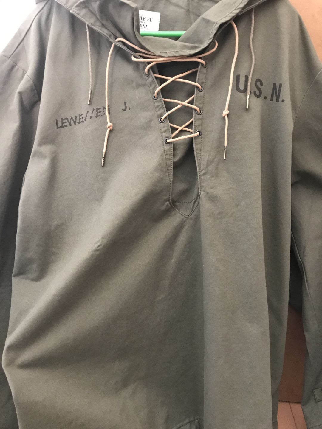 Customer photo review of 米軍 40’s U.S.NAVY デッキパーカー