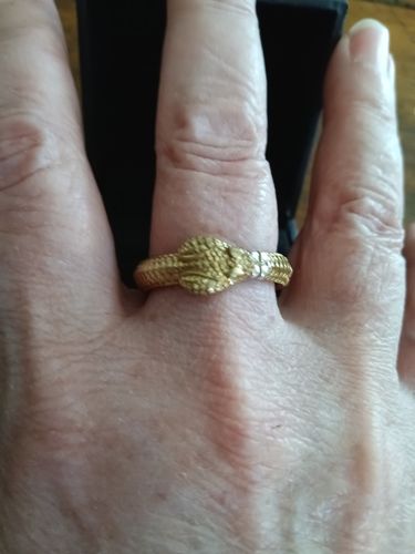 Customer photo review of Ouroboros Ring