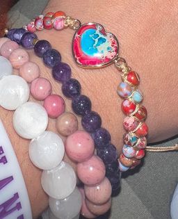 Customer photo review of Passionate Heart Jasper Bracelet