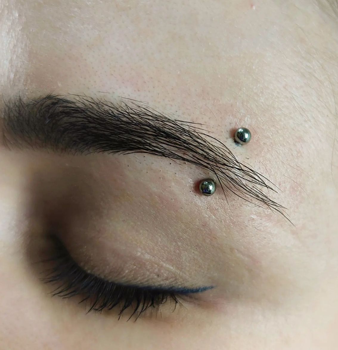 Customer photo review of Piercing Aftercare Spray - Soothes & Cleanses All Piercing Types   - 4oz