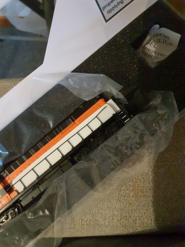 Customer photo review of BLI 6615 Alco RSD-15, B&LE #886, Orange & Black, Paragon4 Sound/DC/DCC, N Scale