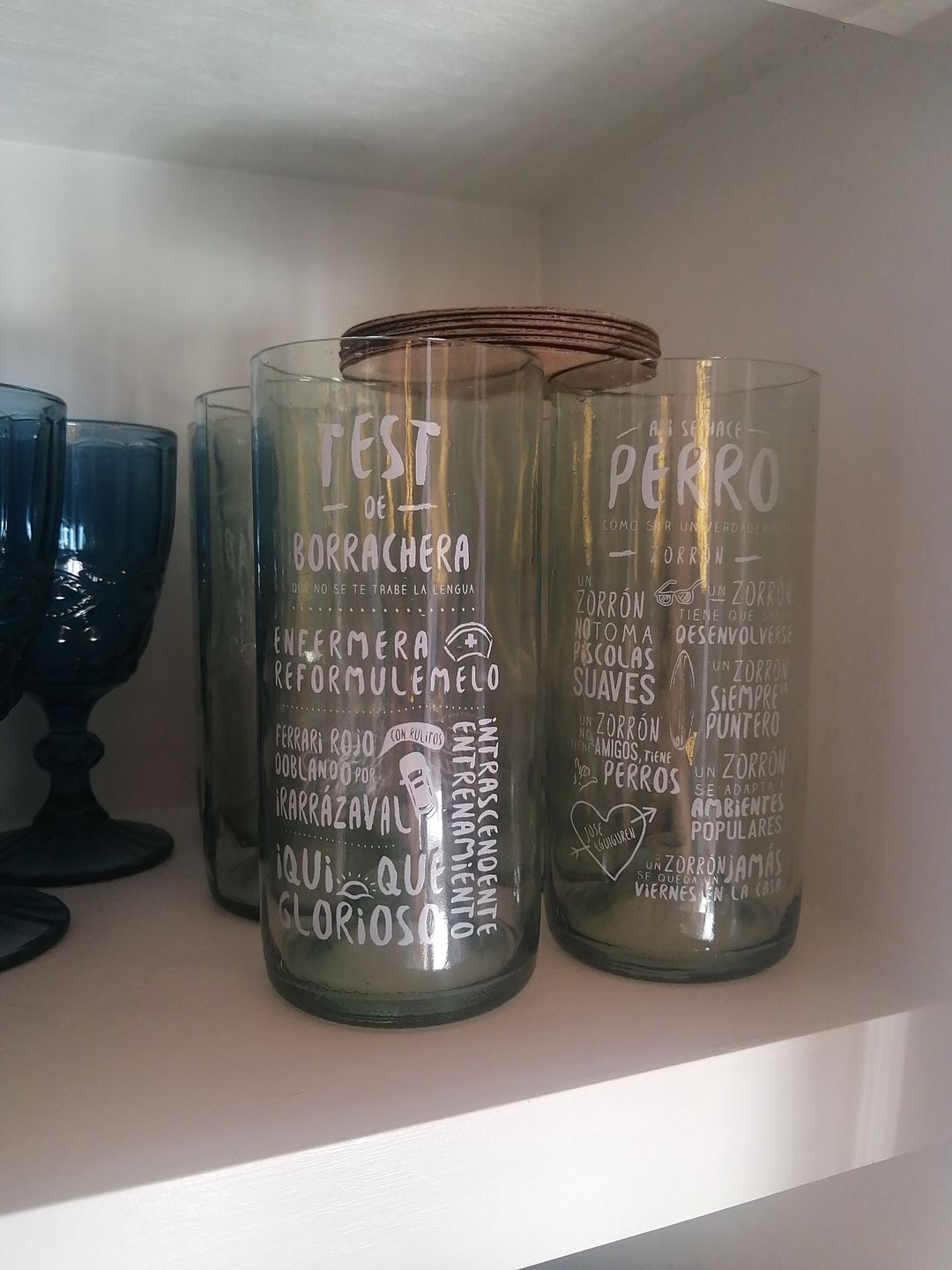 Customer photo review of Piscoleros Juego de 6 Vasos