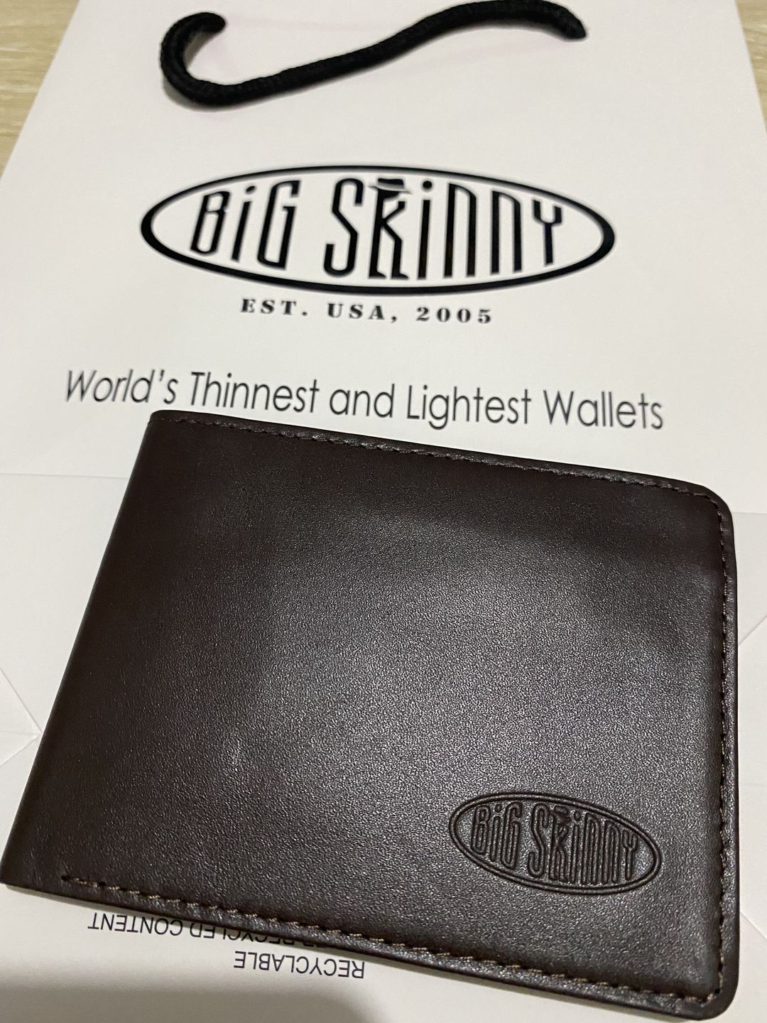 Customer photo review of Leather L-Shape Brown