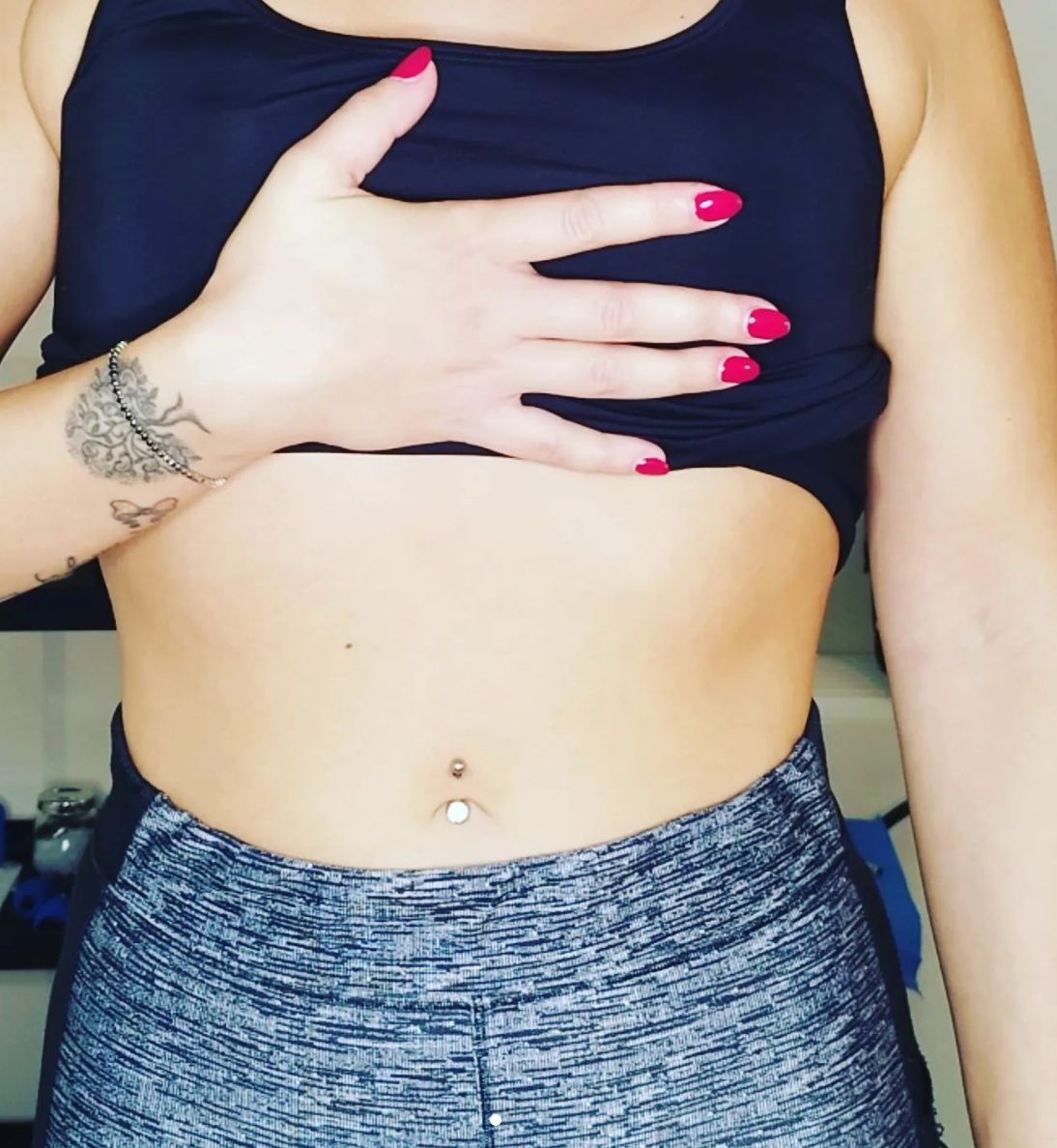 Customer photo review of Piercing Aftercare Spray - Soothes & Cleanses All Piercing Types   - 4oz