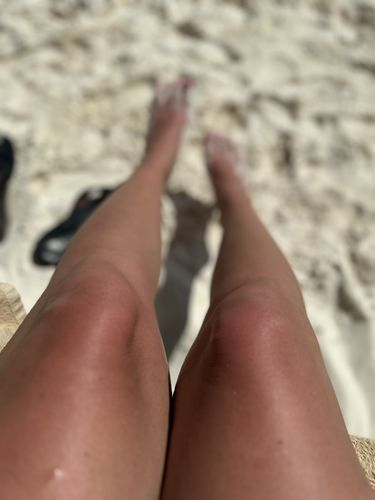 Customer photo review of 100% Natural & Organic Tanning Oil