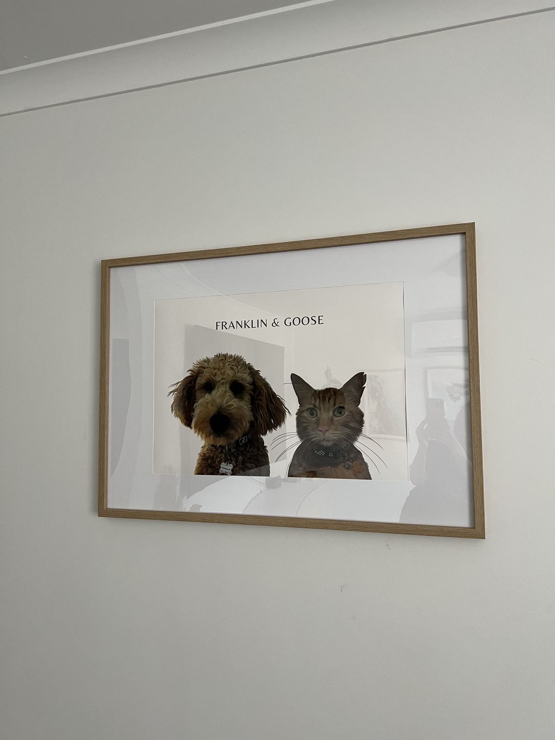 Customer photo review of Two-Pet Portrait