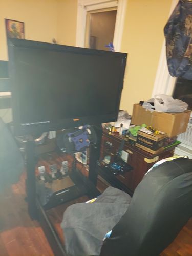 Customer photo review of PRIME Integrated Monitor Mount