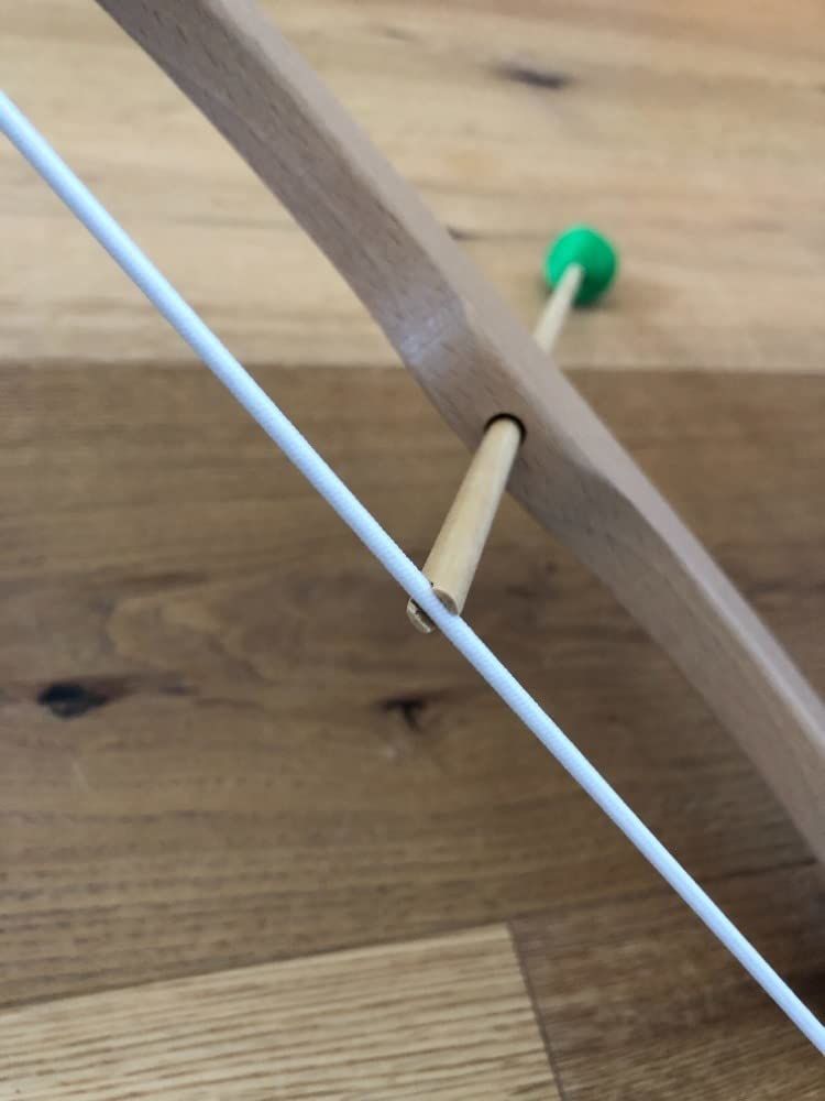 Customer photo review of Pfeil und Bogen Kinder Holzspielzeug mit 5 Pfeilen, Köcher und 3 Zielscheiben