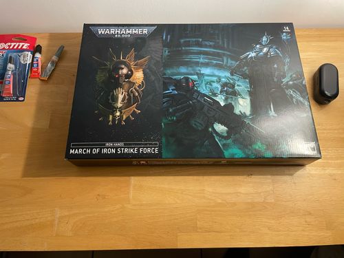 Customer photo review of Iron Hands: March of Iron Strike Force (Games Workshop)