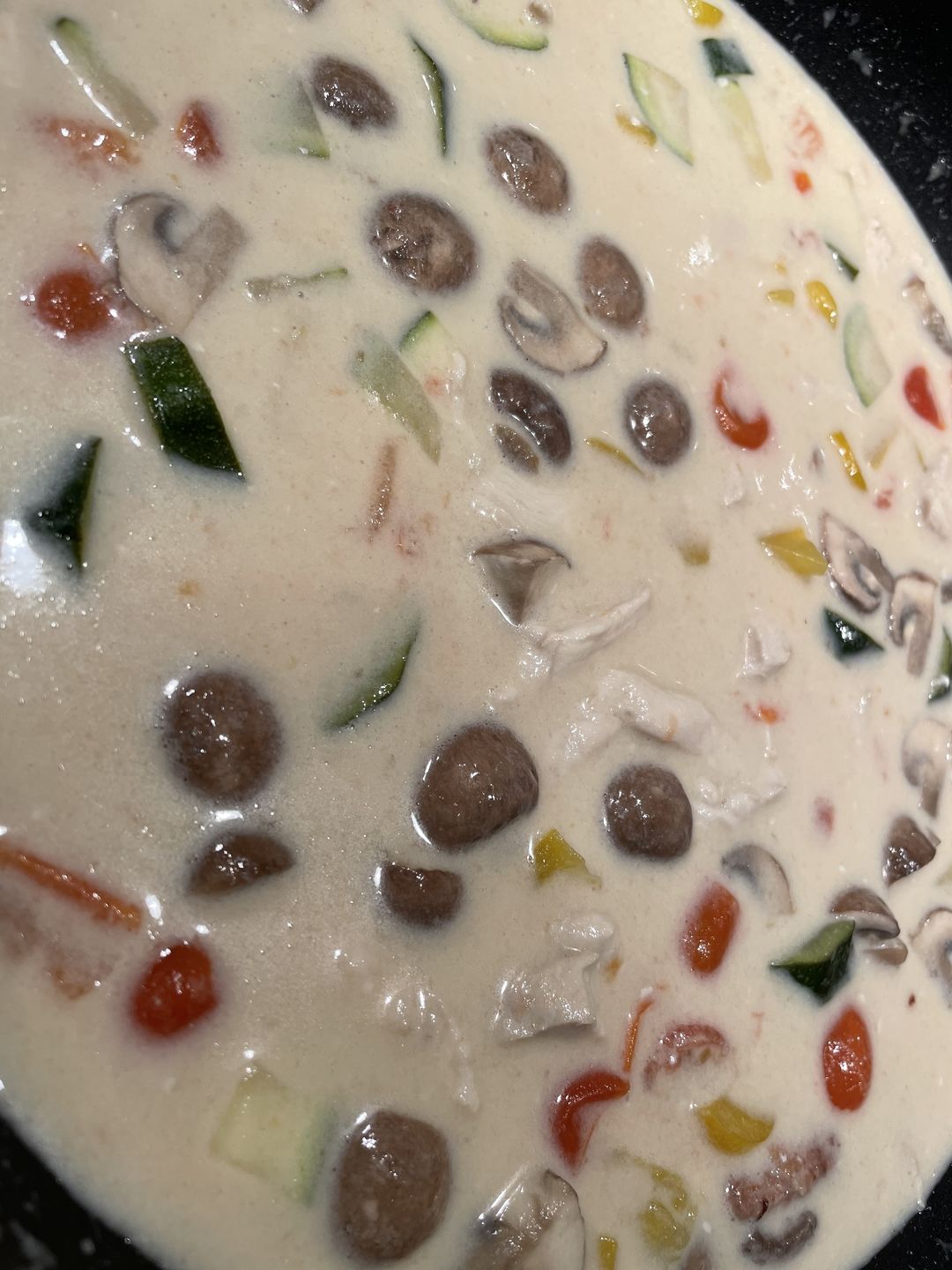 Customer photo review of Tom Kha Sparpackung (für 3-4 Portionen) mit 400ml Kokosmilch