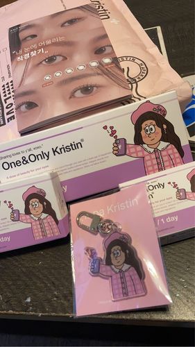 Customer photo review of One&Only Kristin 1Day - brown & gray (2p SET)