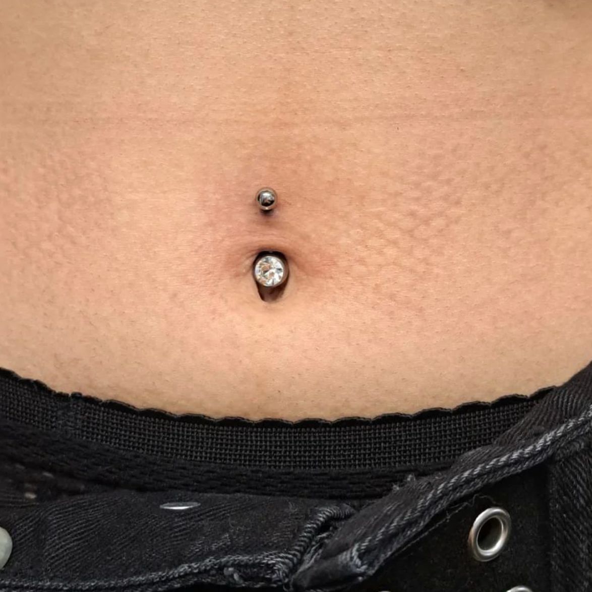 Customer photo review of Piercing Aftercare Spray - Soothes & Cleanses All Piercing Types   - 4oz