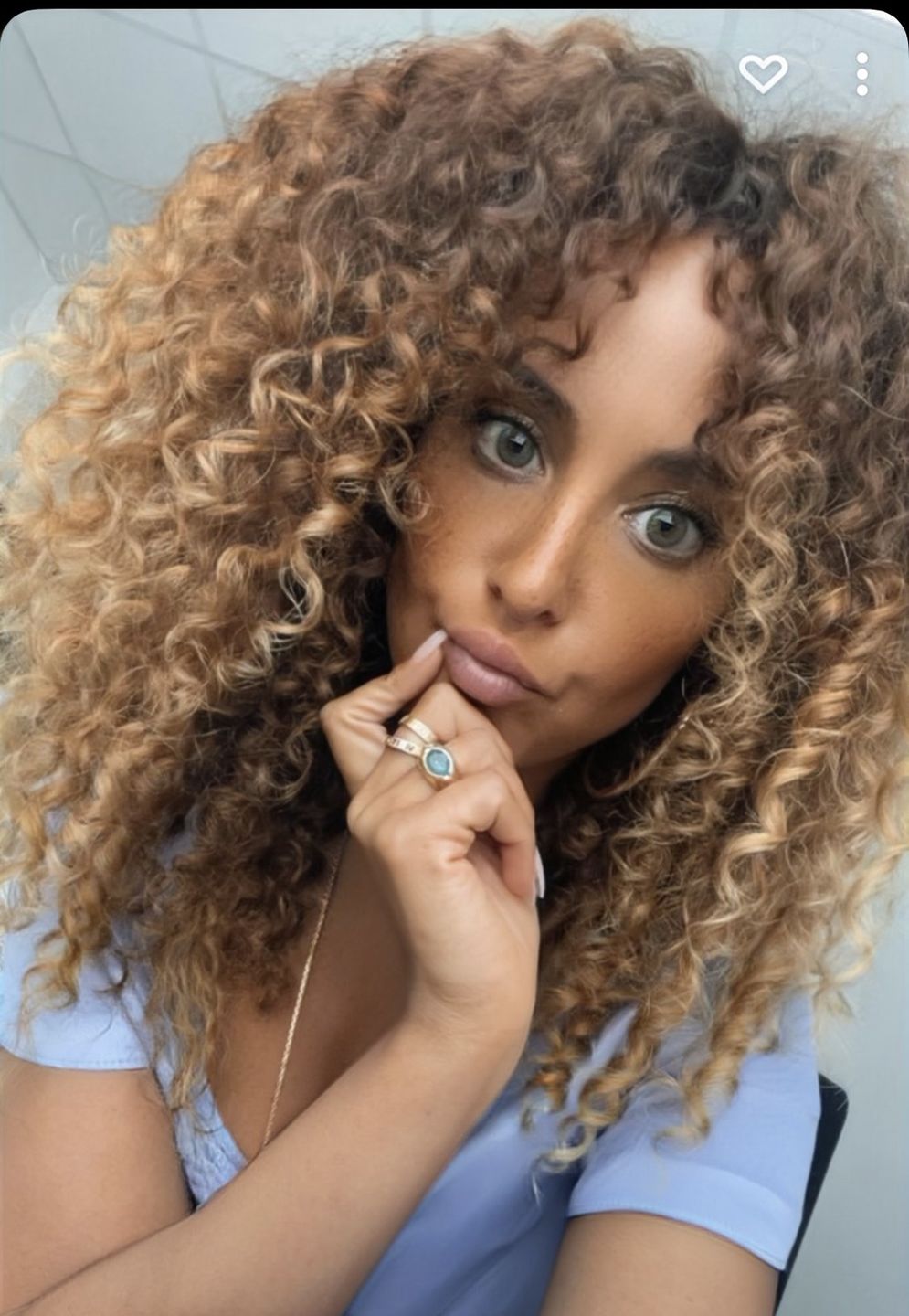 Customer photo review of Siesta Crystal Iris Blue