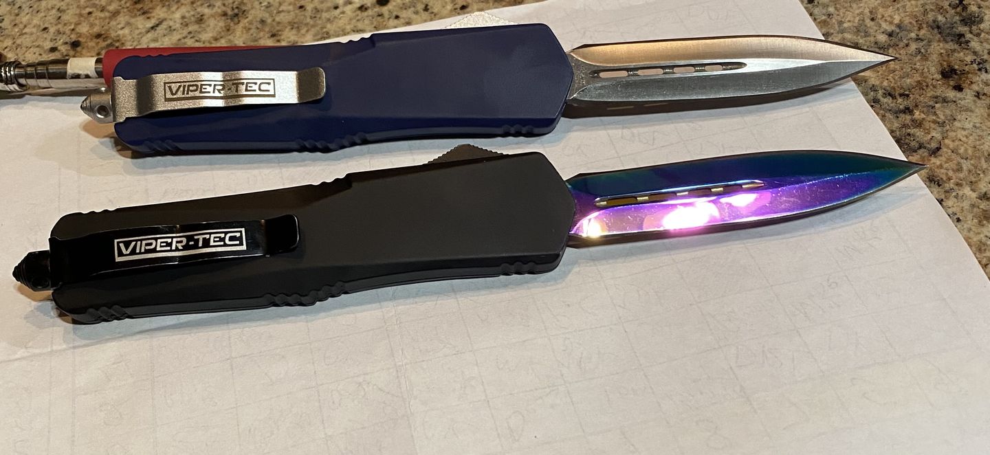 Customer photo review of Mini Black Phantom D/A OTF (Multiple Blade Styles Available)
