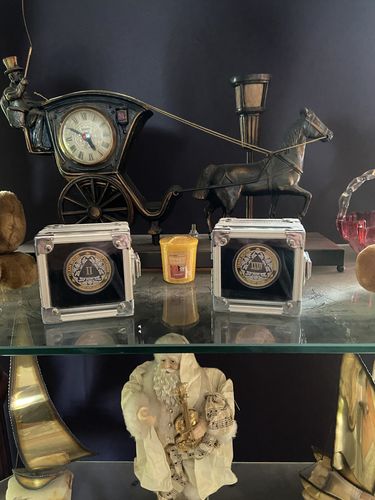 Customer photo review of 1 to 50 Year 40mm Gold & Silver AA Medallions - Bi-Plate Fancy Chips/Coins