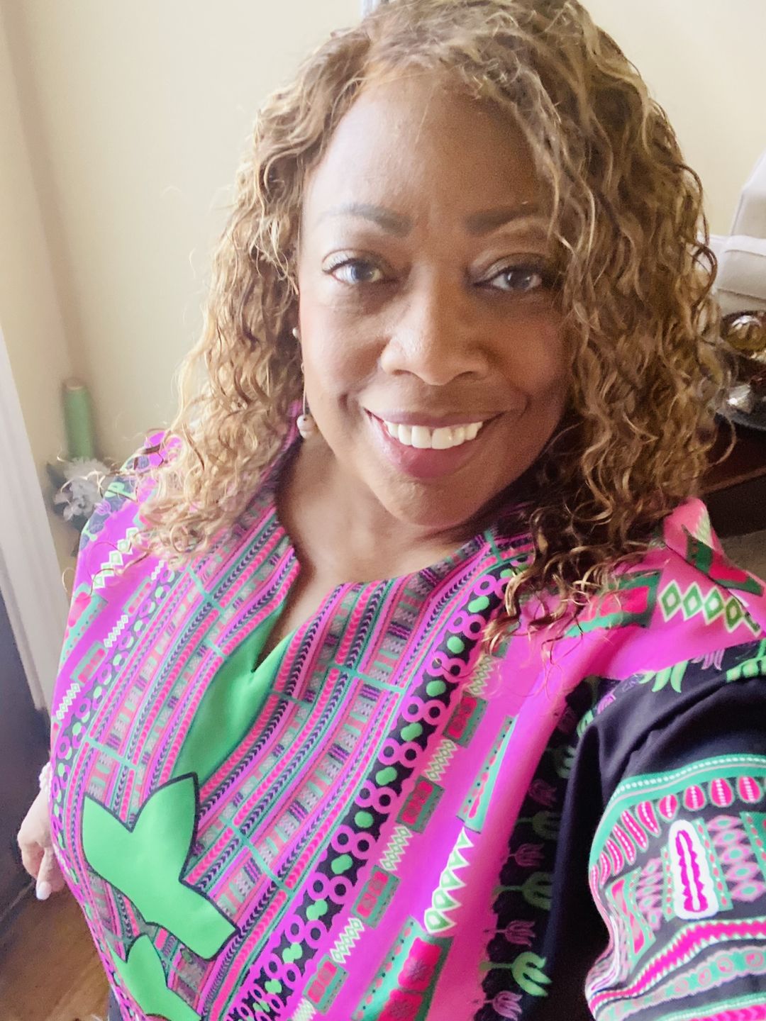 Customer photo review of Dashiki Shirt- AKA
