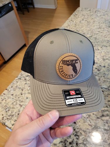 Customer photo review of Richardson 112 Custom Leather Patch Hat