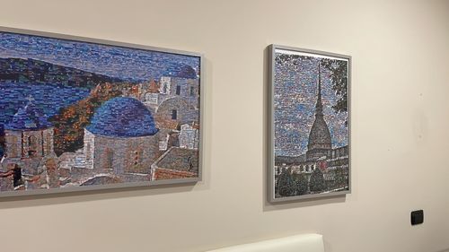 Customer photo review of SANTORINI CUPOLE BLU