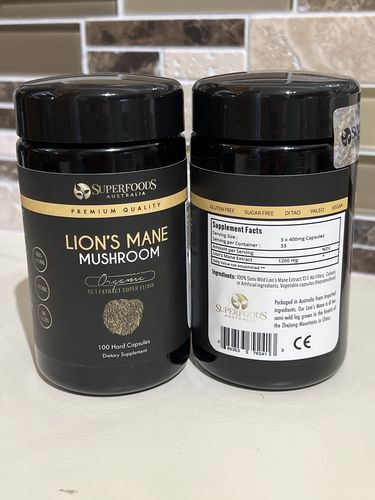 Customer photo review of Lion's mane 30:1 Extract Capsules