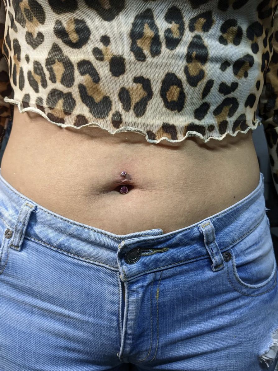 Customer photo review of Piercing Aftercare Straight Shooter Kit