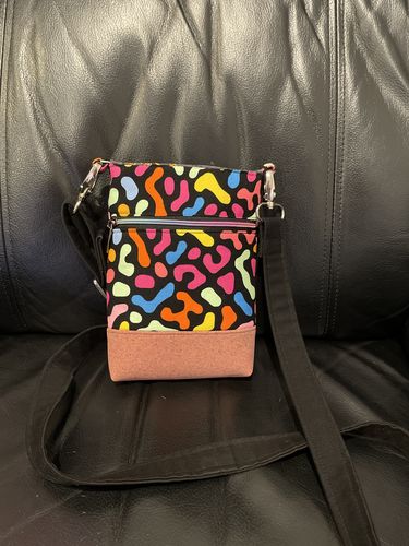 Customer photo review of Wanderlust Phone Bag Pattern