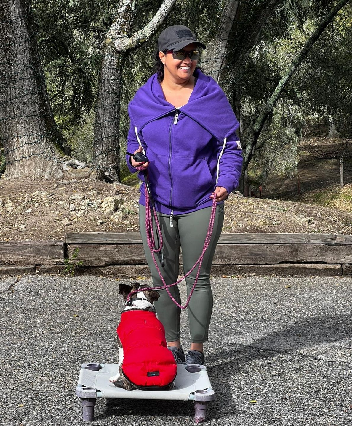 Customer photo review of THE CASEY FLEECE