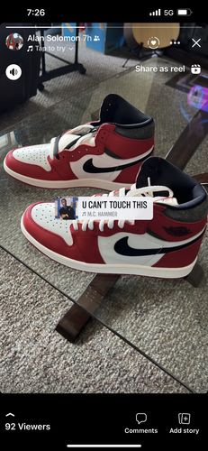 Customer photo review of Air Jordan 1 Retro High OG Lost & Found “Chicago Reimagined”