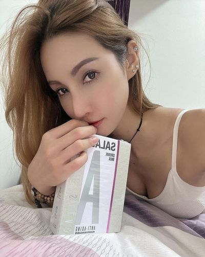 Customer photo review of Anti-Aging Salad Drink Mix 30 Sachets #FOREVERYOUNG