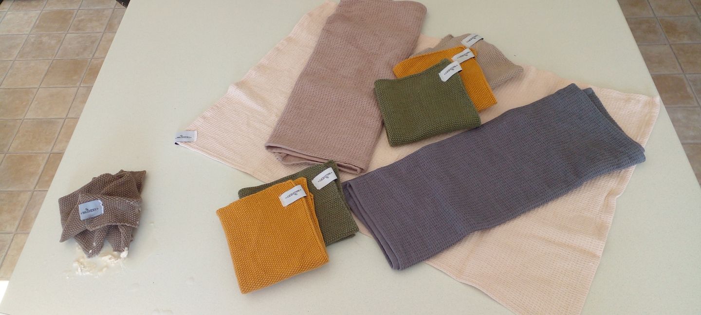 Customer photo review of The Washery FarmHouse Cloth Set
