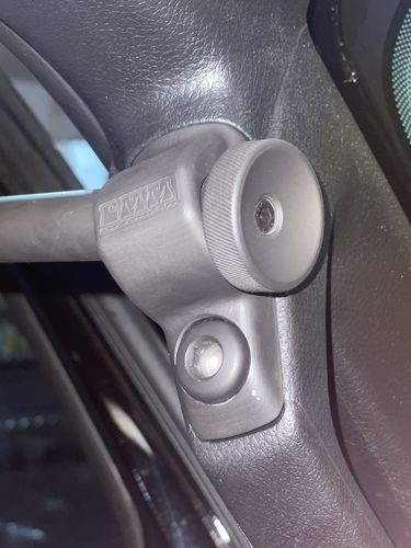 Customer photo review of JL/JLU A-Pillar Side Jeep Mirrors with Base Mount Driver AND Passenger