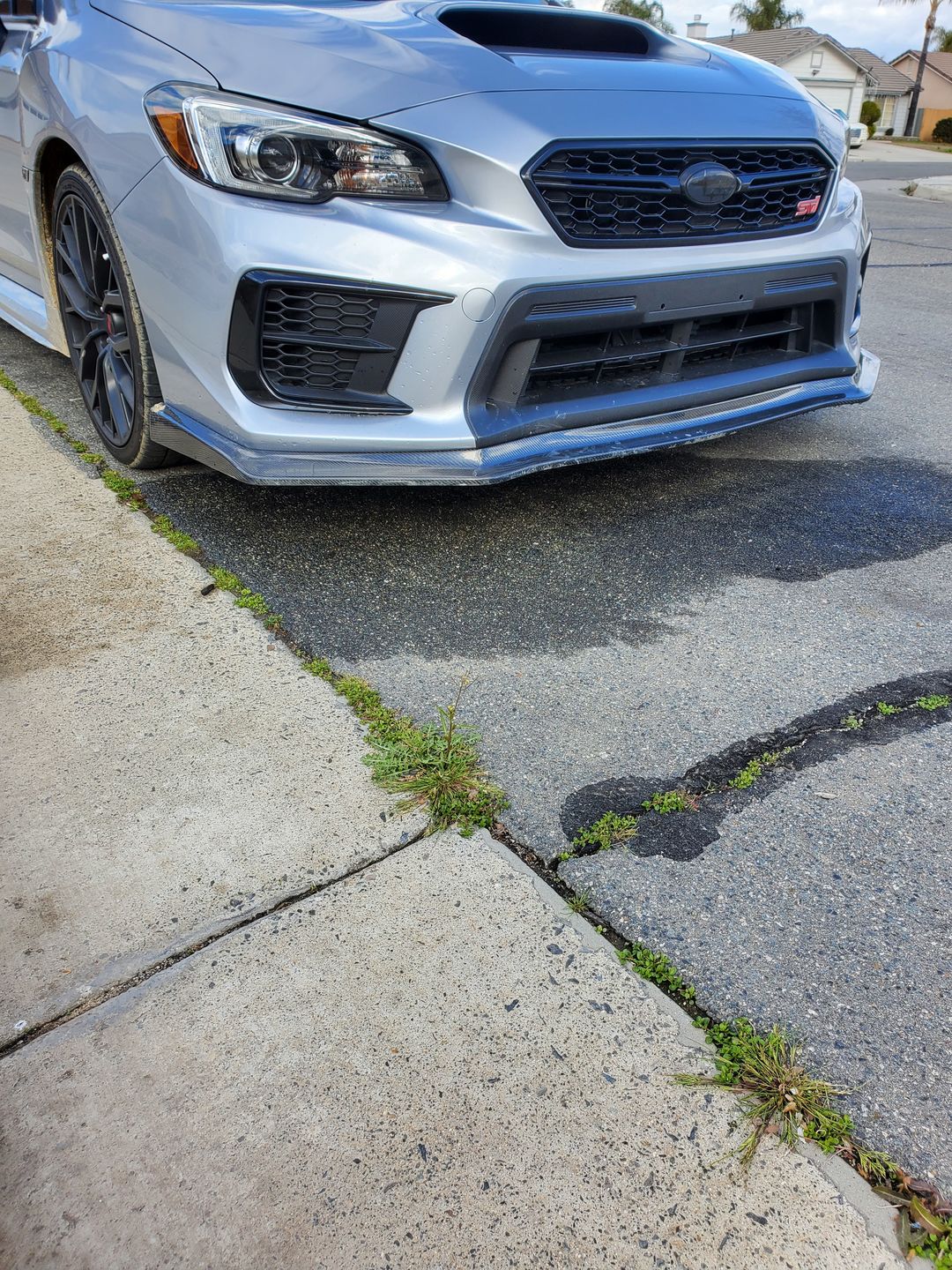 Customer photo review of 2018-21 Subaru WRX / STi CS Front Splitter Lip Ground Effect