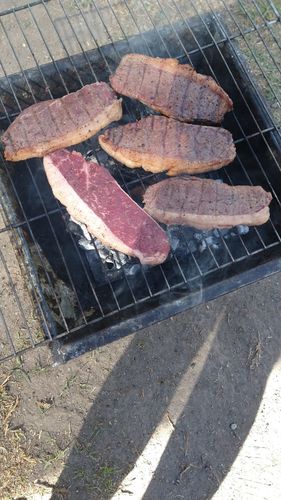 Reseña con foto de un cliente sobre Picaña Pieza Básica