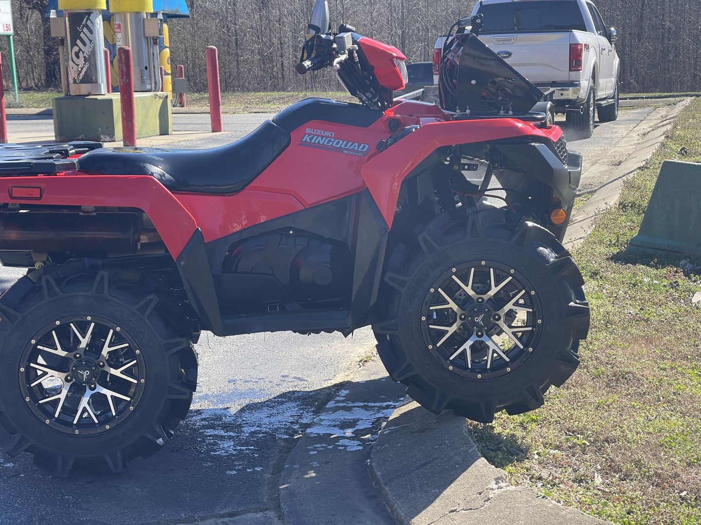 Customer photo review of 2 Inch | Suzuki King Quad 500/750 Lift Kit (2010+)