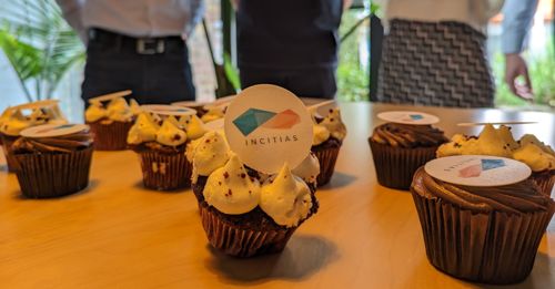 Customer photo review of Wafer Card (Double Density) Cupcake - 12 x 5 cm - Personalised Edible Wafer Toppers