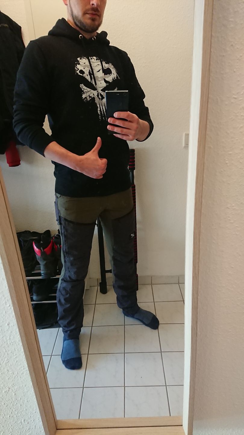 Customer photo review of Nature Skull  - Bio Unisex Hoodie (PREMIUM)