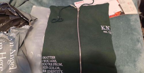 Customer photo review of KNJ Zip Hoodie