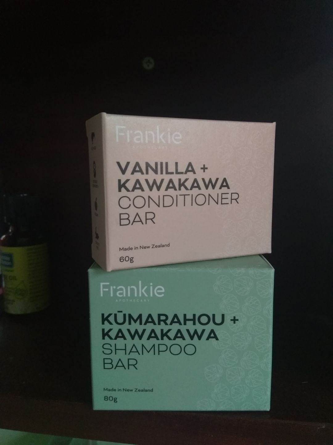 Customer photo review of Kawakawa Haircare Bar Duos